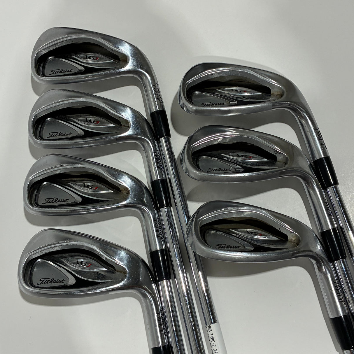 Titleist VG3 Type-E Iron Set 5-P+A Stiff Flex