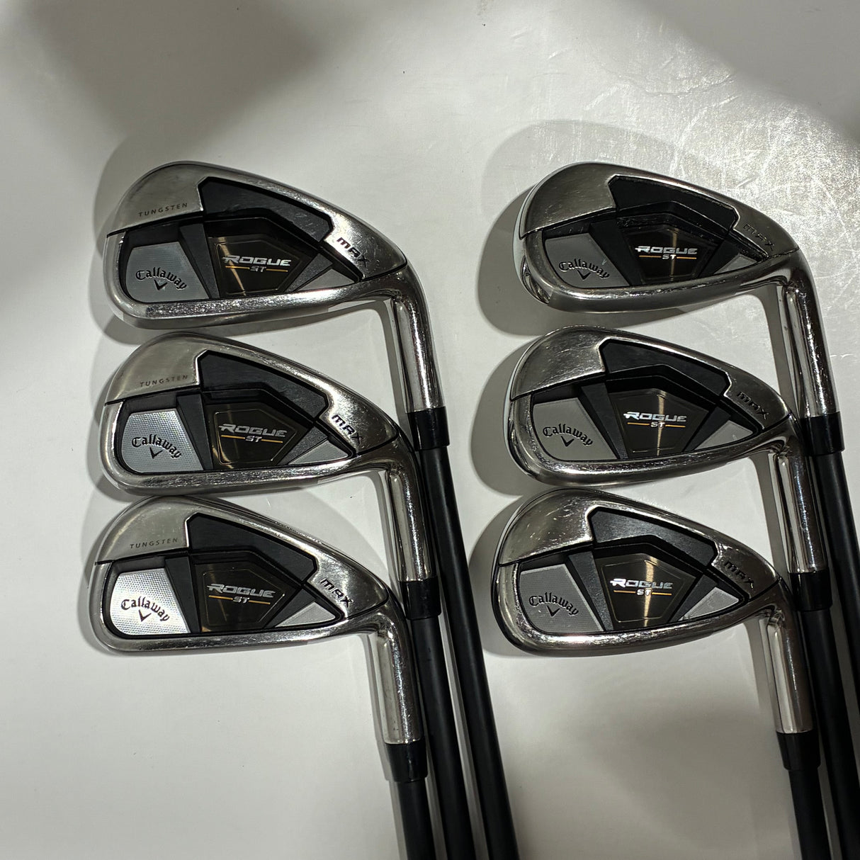 Callaway Rogue ST Max Iron Set 5-P Stiff Flex