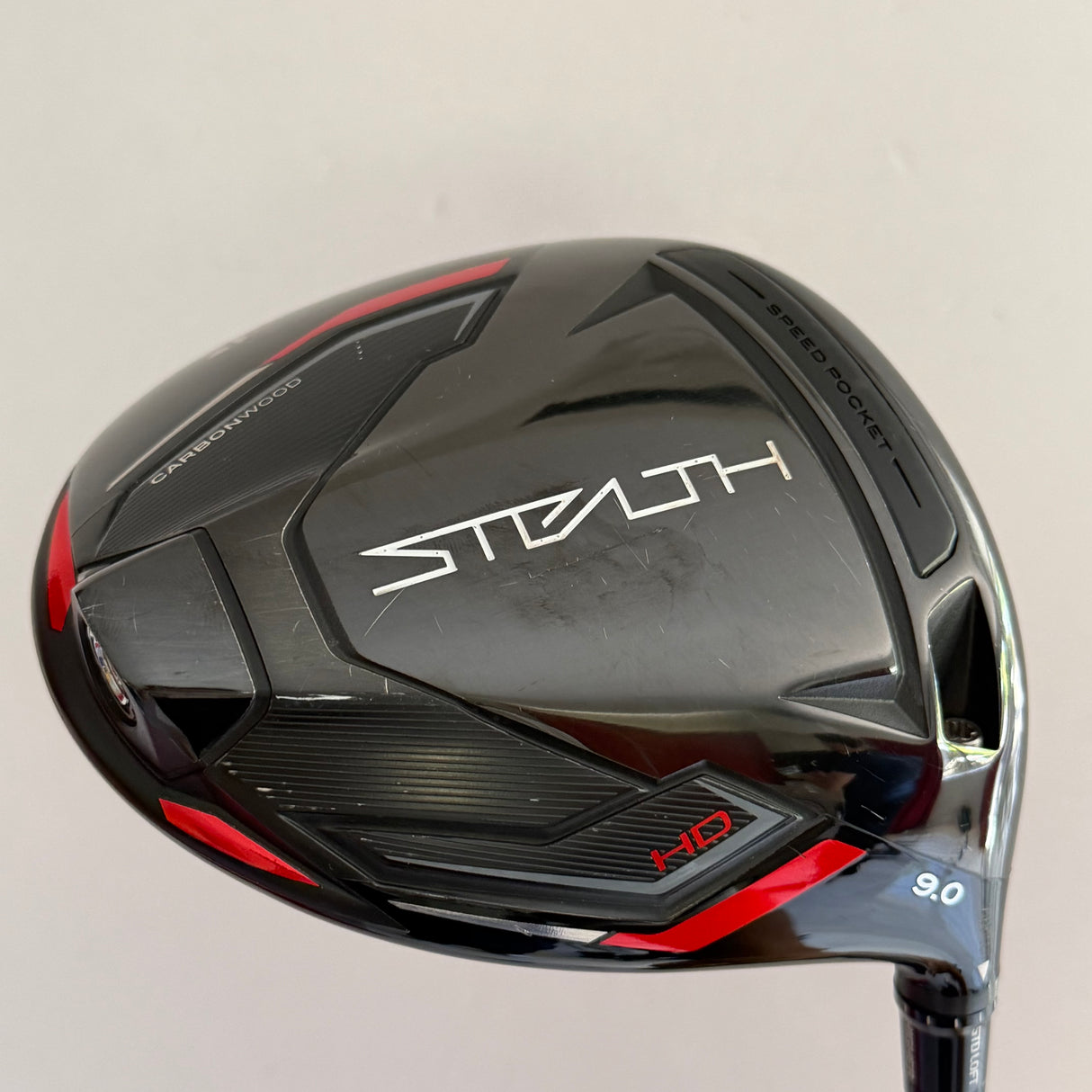 TaylorMade Stealth HD 9.0* Driver Stiff Flex Headcover Included