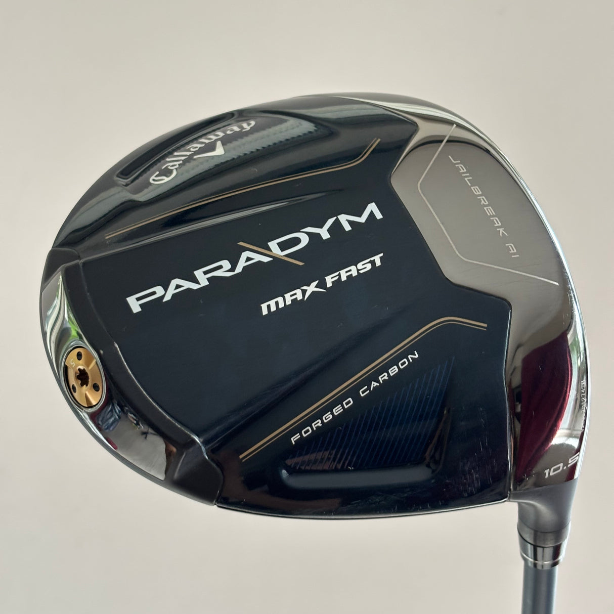 Callaway Paradym Max Fast 10.5* Driver Stiff Flex Headcover Included