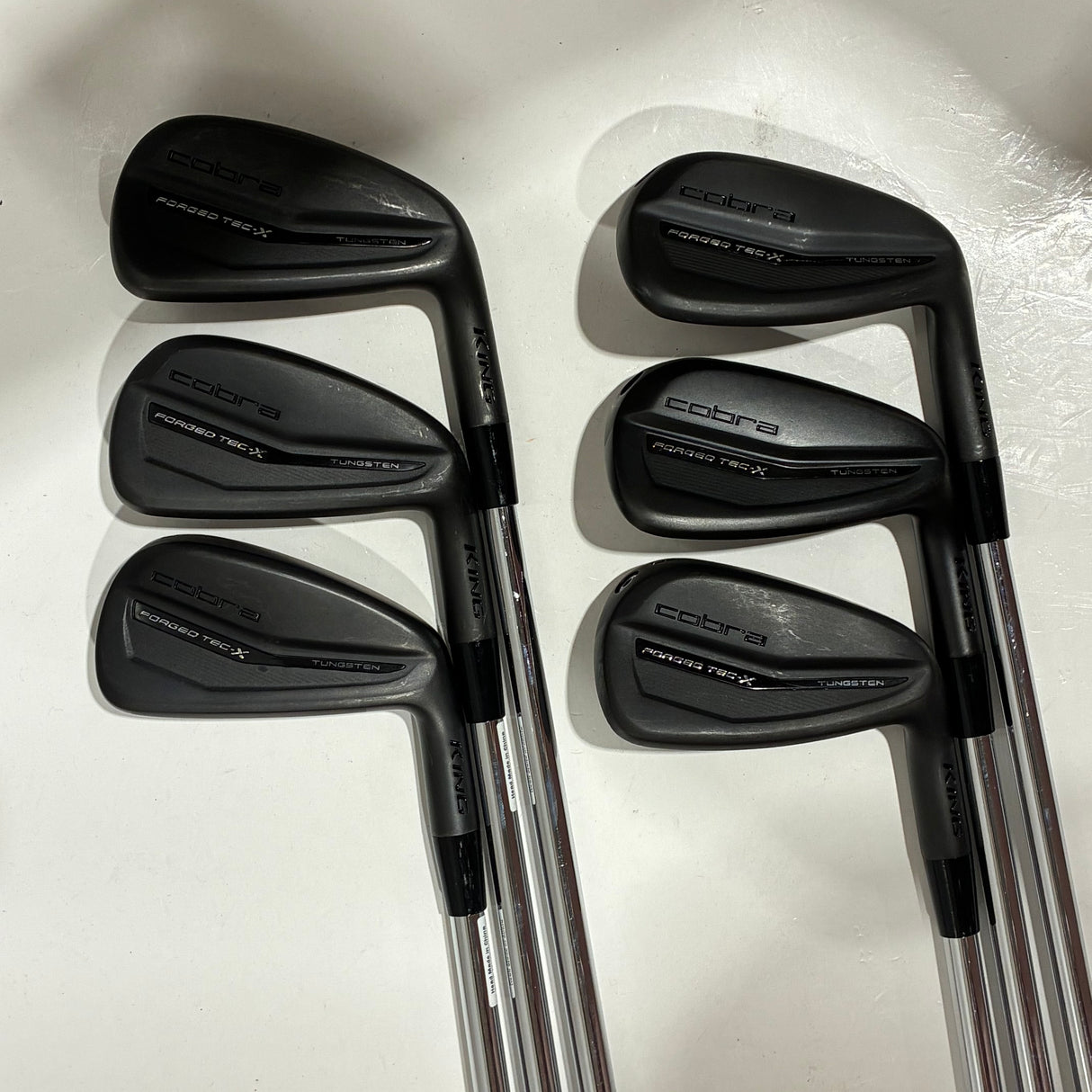 Cobra King Forged Tec X Black (2023) Iron Set 5-P Regular Flex