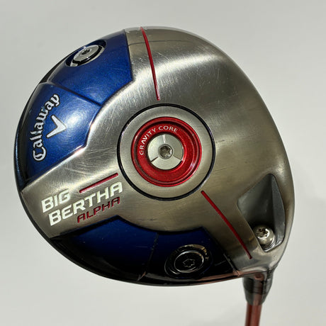 Callaway Big Bertha Alpha 9* Driver Stiff Flex Headcover Included