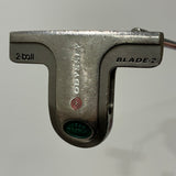 Odyssey White Steel 2-Ball Blade 2 35 Inch Putter