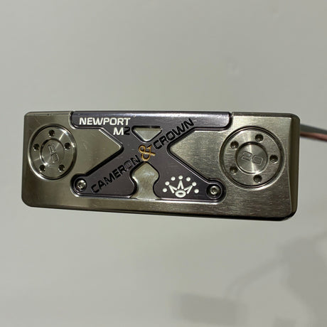 Scotty Cameron Newport M2 Cameron & Crown 33 Inch Putter Headcover Included